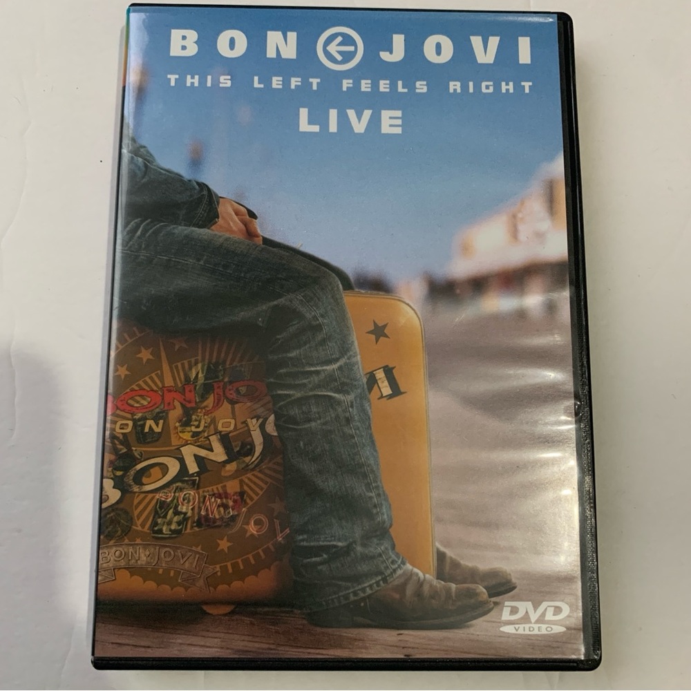 💜Bon Jovi Live Concert DVD - This Left Feels Right